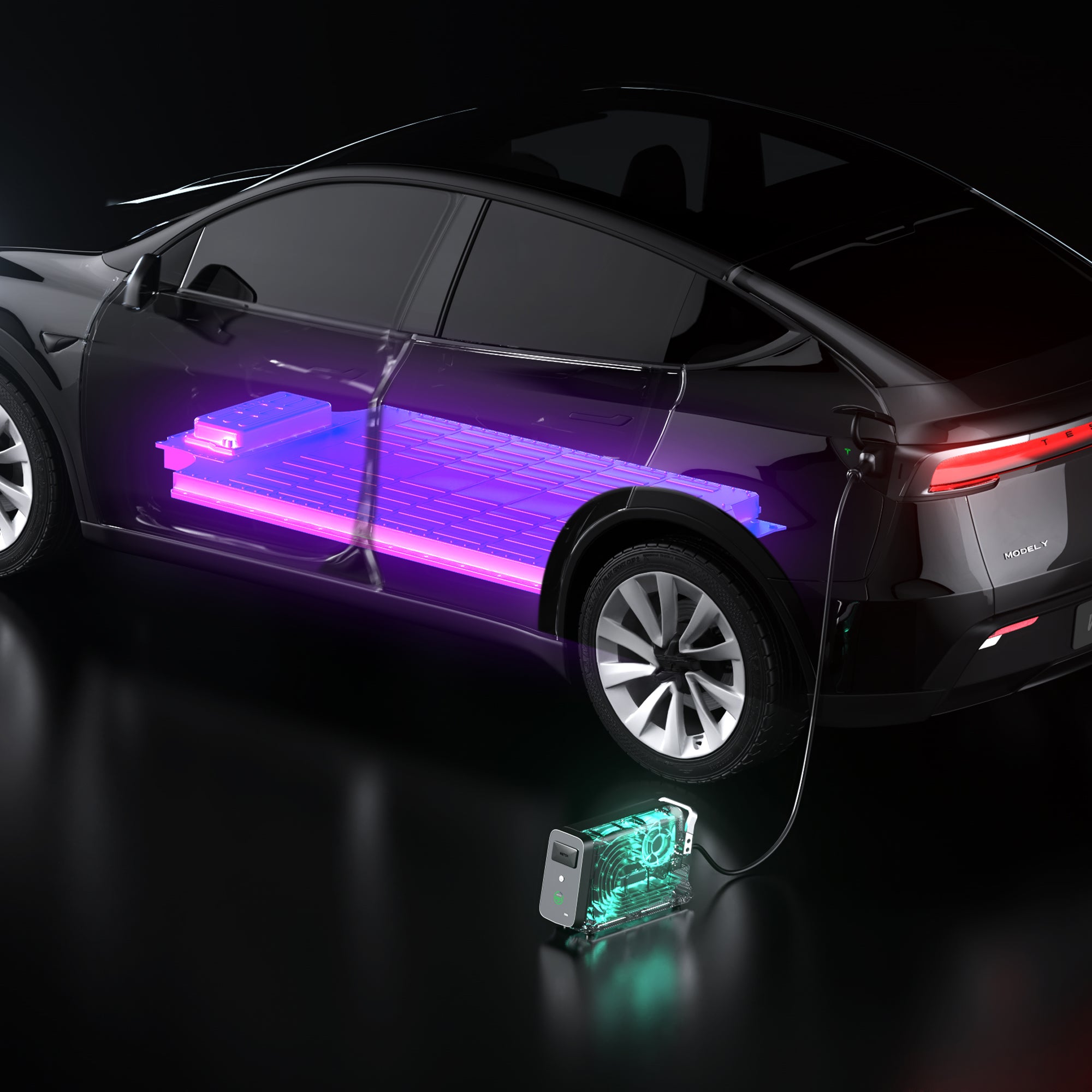 WETOX D2 | CCS2 V2L Discharge Adaptor for Tesla