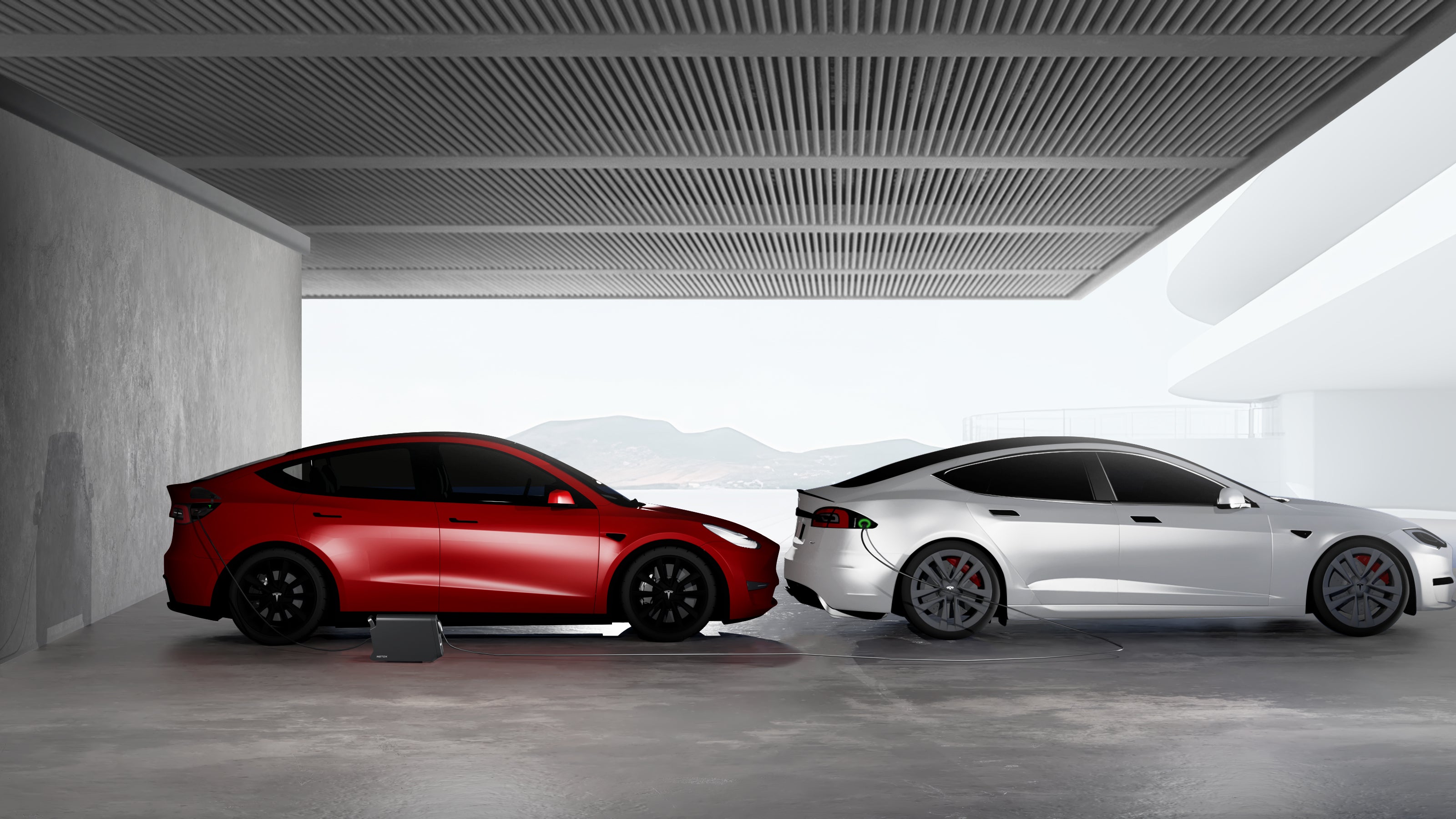 WETOX Tesla V2L adapter,V2L discharge device,V2H,V2V