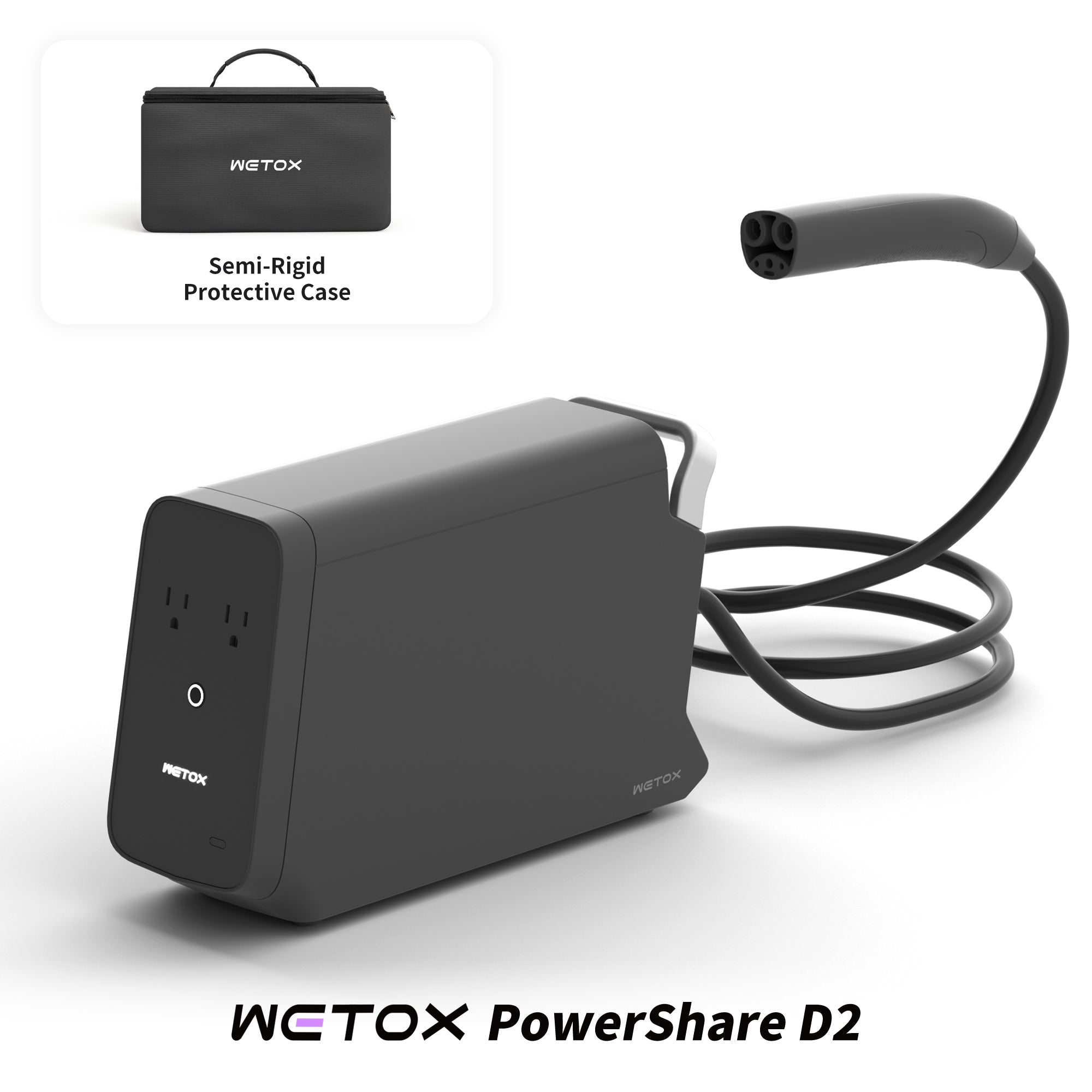 V2L,V2L adapter,V2L adaptor,V2L discharger,V2L connector,V2L discharge device,discharge adapter,Powershare,Tesla V2L,Tesla V2H,Tesla vehicle to load,Model 3 V2L,Model Y V2L,Model S V2L,Model X V2L,NACS V2L,Tesla V2X,Tesla V2V,Tesla bi-directional charging,CCS2,NACS,WETOX
